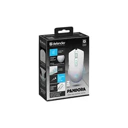 Мишка Defender Pandora GM-502 LED Wireless White (52502) - мініатюра 7