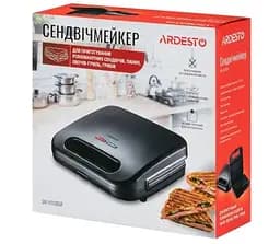 Бутербродниця SM-H110BGR Black 700 Вт ARDESTO teh0024599 - мініатюра 3