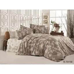 Комплект постільної білизни TAG Tekstil з компаньйоном 2-спальний 000210399 (R-T9158)