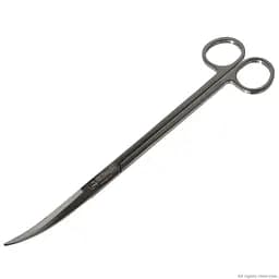 Ножиці кутові Dupla Scaping Tool Stainless Steel Scissor curved 30° 27см (80018)