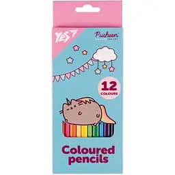 Карандаши цветные Yes Pusheen 12 шт. (290721)