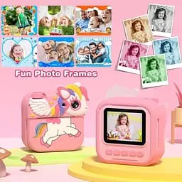 Миттєва дитяча цифрова камера Hangrui 1080P з папером для друку та карткою 32G TF, 2.4-дюймова - мініатюра 5