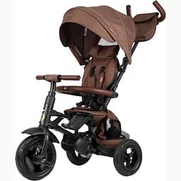 Велосипед складной трехколесный детский Qplay Rito Deluxe Brown (S380-17RitoDeluxeBrown)