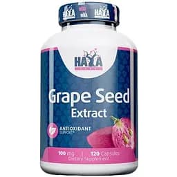 Экстракт виноградных косточек Haya Labs Grape seed Extract 100 мг 120 капсул (820204)