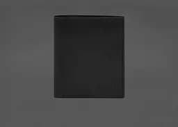 Кожаный портмоне на кнопке Brut черный краст