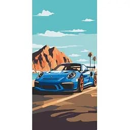 Картина за номерами ArtCraft Sports car 40 х 80 см (12503-AC)