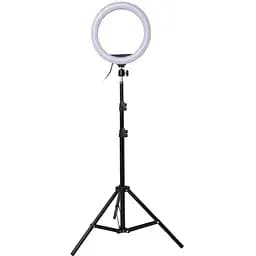 Кільцева світлодіодна лампа AL-33 зі штативом пультом та утримувачем для телефону 