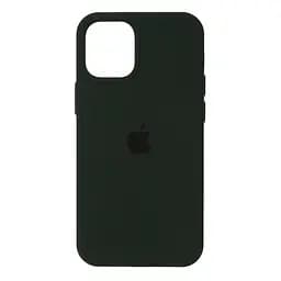 Чехол-накладка силиконовый противоударный для Apple iPhone 12 mini, панель с защитой всего корпуса, софт тач, cyprus green, ArmorStandart (ARM57601)