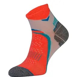 Носки Comodo RUN2 43-46 L Белый/Оранжевый (COMO-RUN-2-04-4346)