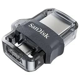 Флеш-накопитель Sandisk USB 3.0 Ultra Dual Drive OTG M3.0 256Gb (150Mb/s) (SDDD3-256G-G46)