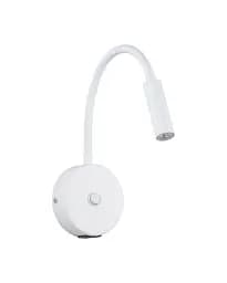 Бра, настінний світильник Tk Lighting 10202 Lagos G9 1x6W IP20 Wh