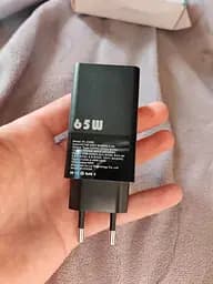 Мощное зарядное устройство для смартфонов и ноутбуков KUULAA GaN 65W