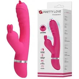 Вибратор-кроликPretty Love Phoenix 22 см розовый