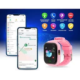 Smart Watch GARMIX PointPRO-100 WIFI PINK UA UCRF - мініатюра 2