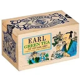 Чай зеленый Mlesna Эрл грей деревянная коробка 100 г