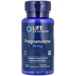 Прегненолон Life Extension 50 мг 100 капсул