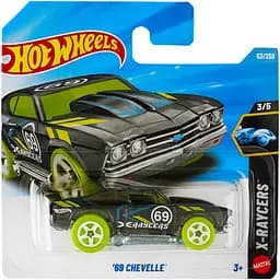 Базовая машинка Hot Wheels X-Raycers '69 Chevelle черная (5785) JJJ23-N521