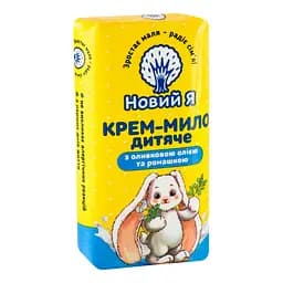 Крем-мило дитяче Новий Я з оливковим маслом та ромашкою 90 г - мініатюра 2