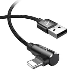 USB кабель Baseus MVP Elbow for Lightning 1,5A/2 м черный CALMVP-A01