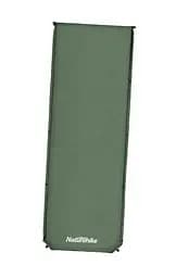 Килимок самонадувний Naturehike (CNK2450WS020) 10 см - одномісний - темно-зелений