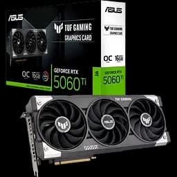 Відеокарта GeForce RTX 5060 Ti 16GB Asus TUF Gaming OC (TUF-RTX5060TI-O16G-GAMING)