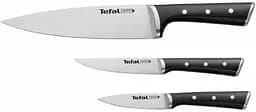Набір ножів Ice Force, 3шт, нержавіюча сталь, пластик, чорний Tefal kuh0014582 - мініатюра 3