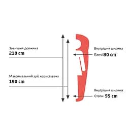 Спальний мішок Grand Canyon Kansas 190 0°C Capulet Olive Left (340019) - мініатюра 4