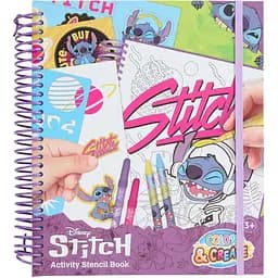 Книжка для розфарбовування Disney Stitch Актівіті дитяча (ST24356)