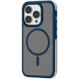 Чехол Wiwu Air Shield with MagSafe для Apple iPhone 15 Pro Max Dark Blue [93124]