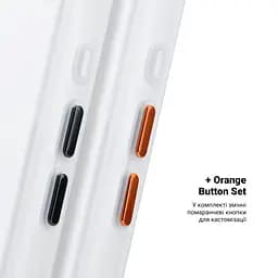 Чехол Apple iPhone 17, Unit MagSafe, белый, прозрачный, магсейф, ударопрочный, магнитный, панель-накладка с поддержкой MagSafe, с поддержкой беспроводной зарядки, TPU+PC, защита всего корпуса, ударопрочный, ArmorStandart (ARM90581) - мініатюра 5