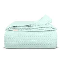Плед-покривало Cosas Mint Waffle Weave 110х140 см м'ята (Blanket_04Mint_WaffleWeave_110x140)