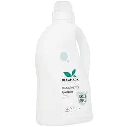 Рідке мило DeLaMark Зелене яблуко 2 л (4820152332738) - мініатюра 1