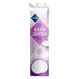 Диски ватные Премія, косметические, 100 шт.