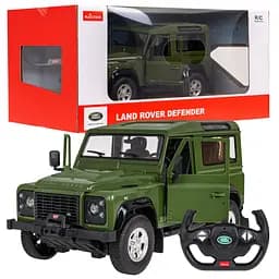 Машинка RASTAR Land Rover Defender 1:14 зелений 78400