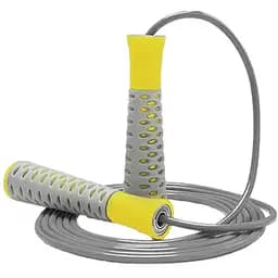 Скакалка PowerPlay Grey Yellow 2.75 м (4206)
