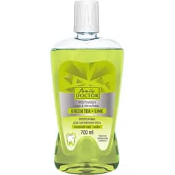 Ополіскувач для порожнини рота Family Doctor Зелений чай та лайм 700 мл