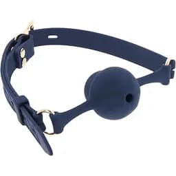 Кляп Taboom Silicone Supreme Ball Gag 4.3 см синий