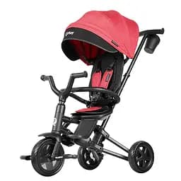Велосипед складаний триколісний дитячий Qplay Nova Niello Red (S700-12Nova+EvaRed)