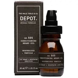 Масло для бороды Depot Beard & Moustache Specifics 505 Beard Oil Leather & Wood 30 мл аромат кожи и дерева 