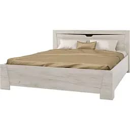 Ліжко двоспальне Еверест Ліберті-1600 160х200 см дуб крафт білий (EVR-2086)