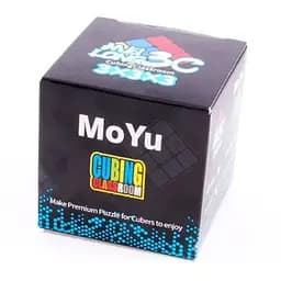 Кубик MoYu Meilong 3C 3x3 без наліпок кольоровий пластик (MoYu Meilong 3C 3x3 Cube stickerless) (MF8888B)