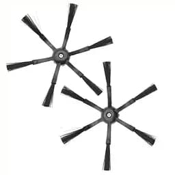 Бічні щітки для пилососа Xiaomi Mi Robot Vacuum Cleaner Mi RoboRock Xiaowa 2 шт, 6 лопатей, Black