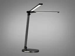 Раскладная светодиодная настольная лампа с беспроводной зарядкой, 14 Вт