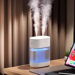 Зволожувач повітря акумуляторний Xiaomi MeowPower Dual Mist Humidifier 4000mAh 1L (X1) - мініатюра 4