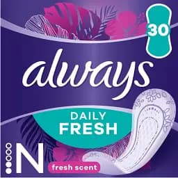 Щоденні прокладки Always Daily Fresh Normal Свіжий аромат 30 шт.