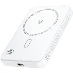 УМБ Acefast Magnetic Wireless 10000mAh 20W PD,QC 3.0, QI 15W, ультра тонкий, M26 White - мініатюра 3