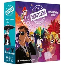 Настольная игра Geekach Games Мигцем. Шпионские игры (Wink: Nest of Spies) (укр.) (GKCH126W)