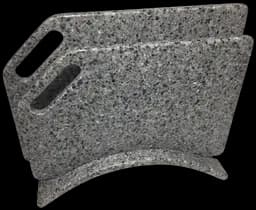 Набір обробних  дощок на підставці зі штучного каменю - Андрадит