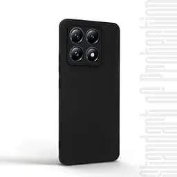 Чехол-накладка для смартфона Xiaomi 14T, противоударный, силиконовый, термополиуретановый (ТПУ), с защитой камеры и корпуса, черный, защита всего корпуса, ArmorStandart (ARM79368) - мініатюра 2