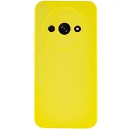Чохол Lakshmi Silicone Cover Full Camera AAA для Xiaomi Redmi A3 Жовтий/Yellow
